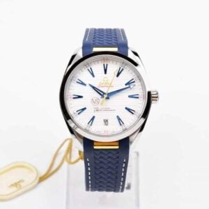 OMEGA HAIMA SEAMASTER DÂY CAO SU XANH DƯƠNG REPLICA CAO CẤP 41MM 1 omega haima seamaster day cao su xanh duong replica cao cap 41mm 8