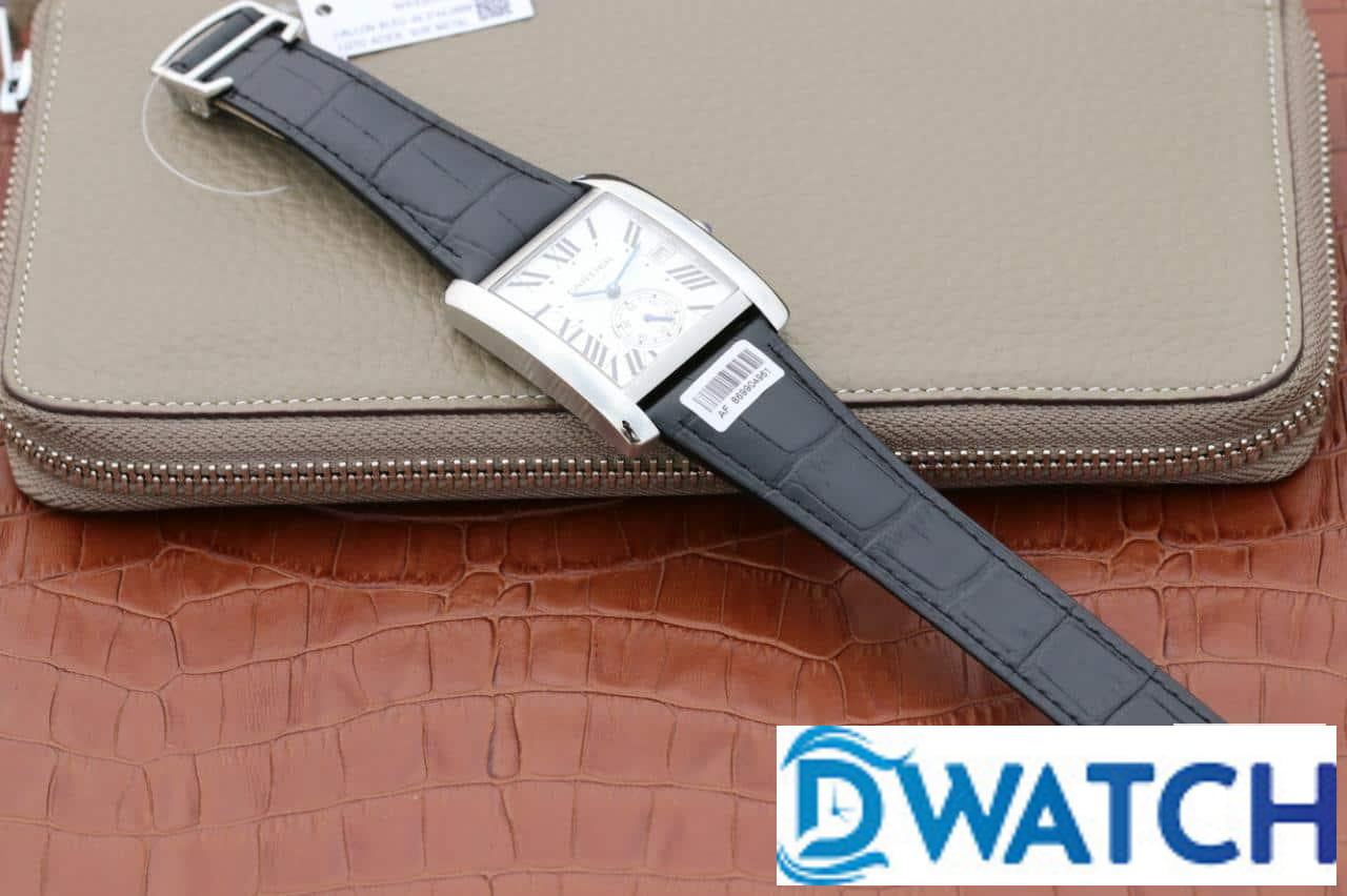 047727a07bb6f53 ĐỒNG HỒ NỮ CARTIER " ANDY LAU " MẶT SỐ TRẮNG DÂY DA FAKE CAO CẤP 34X44MM