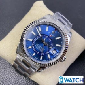 ĐỒNG HỒ NAM ROLEX SKY-DWELLER DÂY KIM LOẠI REPLICA CAO CẤP 42MM 1 ĐỒNG HỒ CƠ NAM DÂY KIM LOẠI ROLEX SKY-DWALKER REPLICA 1:1 CAO CẤP 42MM