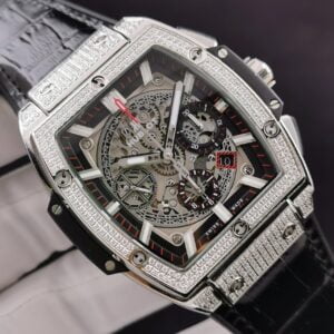 ĐỒNG HỒ NAM MÁY CƠ ĐÍNH FULL ĐÁ HUBLOT SPIRIT OF BIG BANG REPLICA 1:1 CAO CẤP 42MM 3 ĐỒNG HỒ NAM MÁY CƠ ĐÍNH FULL ĐÁ HUBLOT SPIRIT OF BIG BANG REPLICA 1:1 CAO CẤP 42MM
