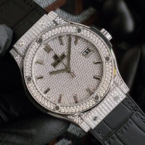 ĐỒNG HỒ CƠ NAM ĐÍNH FULL ĐÁ HUBLOT CLASSIC FUSION HB FACTORY REP 1:1 CAO CẤP 45MM 1 ĐỒNG HỒ CƠ NAM ĐÍNH FULL ĐÁ HUBLOT CLASSIC FUSION HB FACTORY REP 1:1 CAO CẤP 45MM