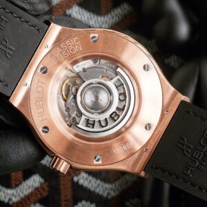 ĐỒNG HỒ NAM MÁY CƠ ĐÍNH ĐÁ HUBLOT CLASSIC FUSION KING GOLD REP 1:1 45MM 5 ĐỒNG HỒ NAM MÁY CƠ ĐÍNH ĐÁ HUBLOT CLASSIC FUSION KING GOLD REP 1:1 45MM