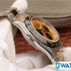 ĐỒNG HỒ NAM ROLEX DAYTONA MÁY CƠ MÀU DEMI CHRONOGRAPH REPLICA 1:1 40MM 4 ĐỒNG HỒ NAM MÁY CƠ MÀU DEMI ROLEX DAYTONA CHRONOGRAPH REPLICA 1:1 CAO CẤP 40MM