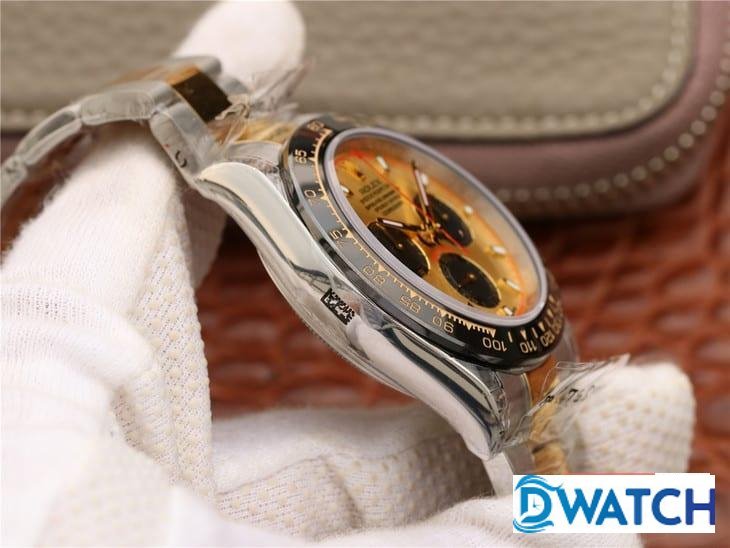 ĐỒNG HỒ NAM MÁY CƠ MÀU DEMI ROLEX DAYTONA CHRONOGRAPH REPLICA 1:1 CAO CẤP 40MM ĐỒNG HỒ NAM MÁY CƠ MÀU DEMI ROLEX DAYTONA CHRONOGRAPH REPLICA 1:1 CAO CẤP 40MM