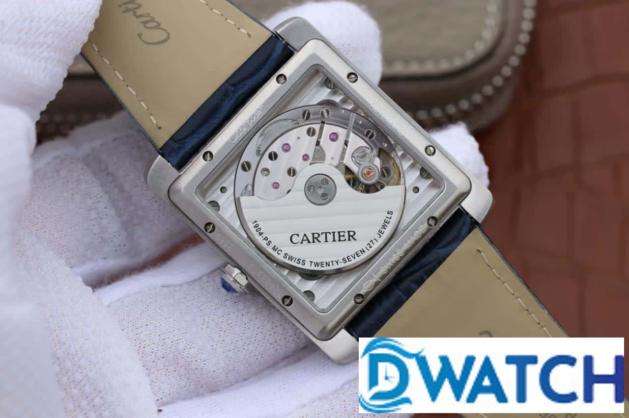11462d52a834a40 ĐỒNG HỒ NỮ CARTIER " ANDY LAU " MÀU XANH ĐÍNH ĐÁ FAKE CAO CẤP 34X44MM