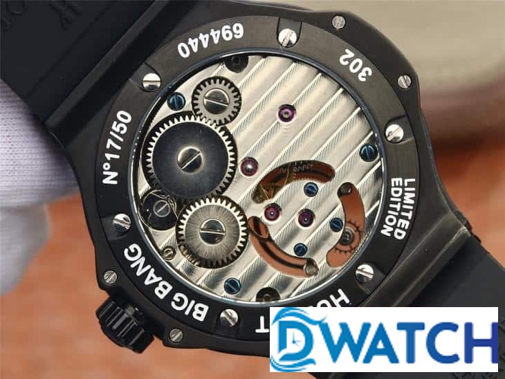 ĐỒNG HỒ NAM HUBLOT BIG BANG MÀU ĐEN VIỀN XƯỚC REPLICA CAO CẤP 44MM ĐỒNG HỒ NAM HUBLOT BIG BANG MÀU ĐEN VIỀN XƯỚC REPLICA CAO CẤP 44MM