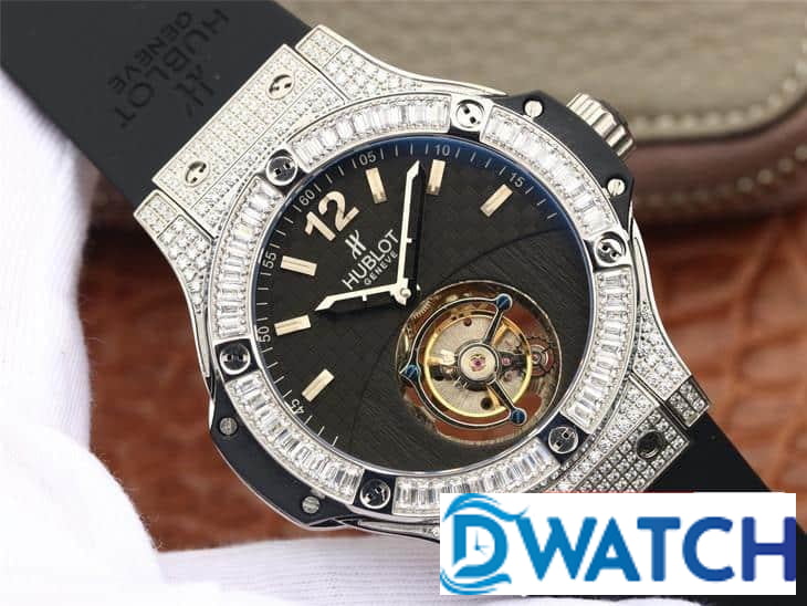 ĐỒNG HỒ NAM HUBLOT BIG BANG TOURBILLON ĐÍNH ĐÁ REPLICA 11 44MM ĐỒNG HỒ NAM HUBLOT BIG BANG TOURBILLON ĐÍNH ĐÁ REPLICA 11 44MM