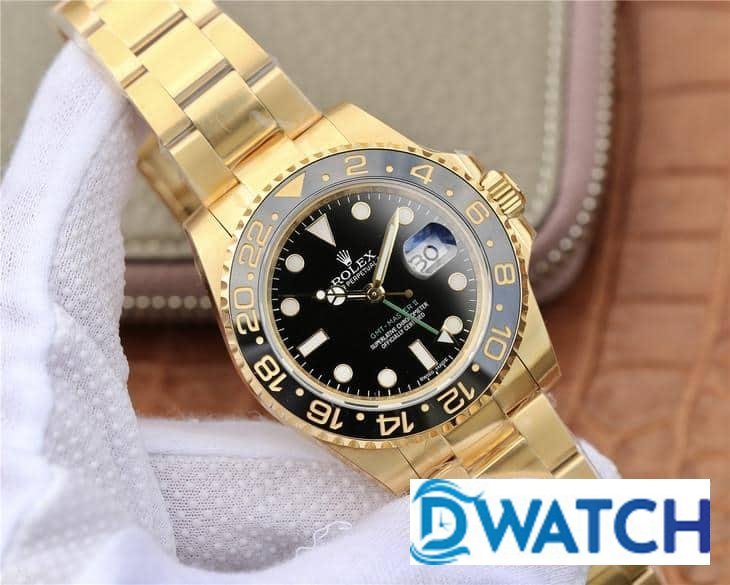 ĐỒNG HỒ ROLEX GMT-MASTER ll NAM MÁY CƠ MẶT ĐEN 4 KIM EW FACTORY REP 1:1 CAO CẤP 40MM ĐỒNG HỒ ROLEX GMT-MASTER ll NAM MÁY CƠ MẶT ĐEN 4 KIM EW FACTORY REP 1:1 CAO CẤP 40MM