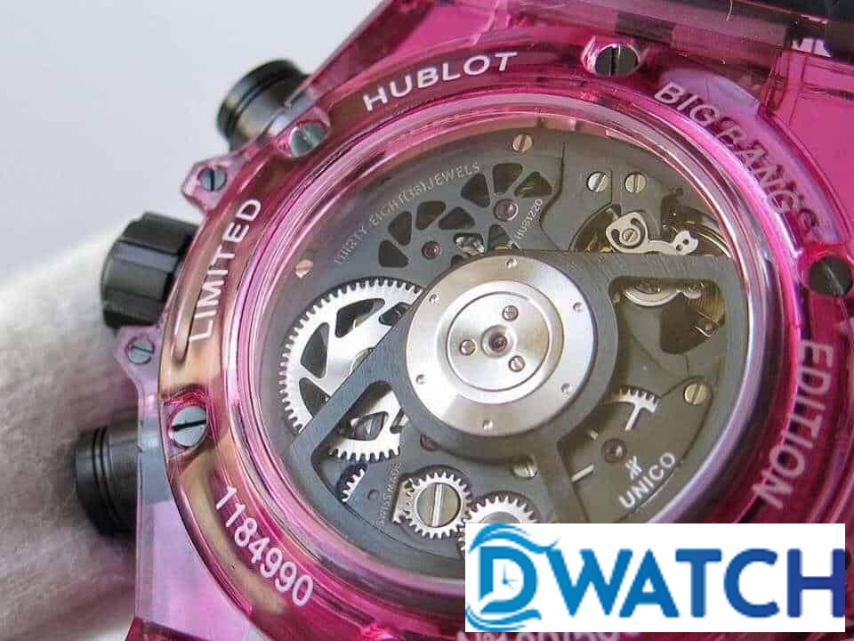 ĐỒNG HỒ NAM HUBLOT BIG BANG MÀU HỒNG CÁ TÍNH REPLICA CAO CẤP 44MM ĐỒNG HỒ NAM HUBLOT BIG BANG MÀU HỒNG CÁ TÍNH REPLICA CAO CẤP 44MM