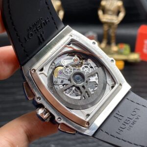 ĐỒNG HỒ NAM MÁY CƠ MÀU XANH HUBLOT SPIRIT OF BIG BANG CHRONOGRAPH REP 1:1 42MM 6 ĐỒNG HỒ NAM MÁY CƠ MÀU XANH HUBLOT SPIRIT OF BIG BANG CHRONOGRAPH REP 1:1 42MM