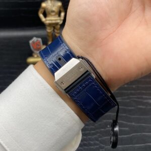 ĐỒNG HỒ NAM MÁY CƠ MÀU XANH HUBLOT SPIRIT OF BIG BANG CHRONOGRAPH REP 1:1 42MM 5 ĐỒNG HỒ NAM MÁY CƠ MÀU XANH HUBLOT SPIRIT OF BIG BANG CHRONOGRAPH REP 1:1 42MM