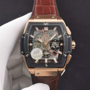 ĐỒNG HỒ NAM MÁY CƠ 6 KIM HUBLOT SPIRIT OF BIG BANG CHRONOGRAPH REP 1:1 42MM
