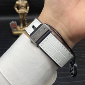 HUBLOT SPIRIT OF BIG BANG CHRONOGRAPH HIGH END WATCH REPLICAS WHITE DIAL RUBBER STRAP TITANIUM CASE 42MM 5 ĐỒNG HỒ NAM HUBLOT SPIRIT OF BIG BANG CHRONOGRAPH REPLICA 1:1 CAO CẤP 42MM