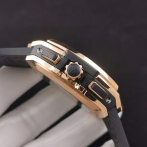 HUBLOT SPIRIT OF BIG BANG CHRONOGRAPH KING GOLD LUXURY FAKE WATCHES RHINESTONE BEZEL ROSE GOLD PLATE 42MM 4 ĐỒNG HỒ HUBLOT SPIRIT OF BIG BANG CHRONOGRAPH KING GOLD ĐÍNH ĐÁ REPLICA 1:1 42MM