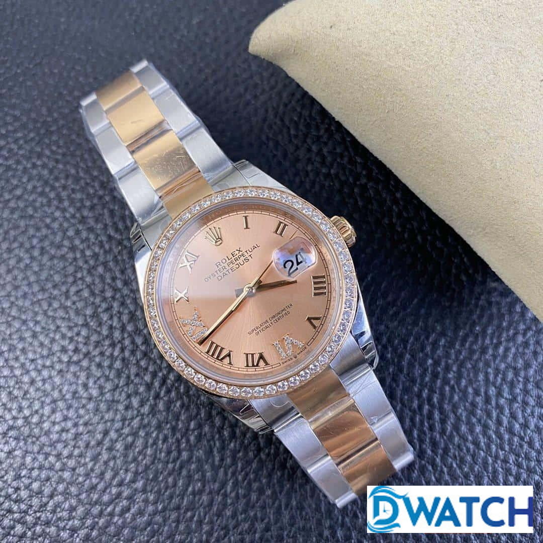 ĐỒNG HỒ ROLEX DATEJUST NAM MÁY CƠ ĐÍNH ĐÁ DÂY KIM LOẠI EW FACTORY REPLICA 1:1 CAO CẤP 36MM ĐỒNG HỒ ROLEX DATEJUST NAM MÁY CƠ ĐÍNH ĐÁ DÂY KIM LOẠI EW FACTORY REPLICA 1:1 CAO CẤP 36MM