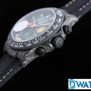 ĐỒNG HỒ NAM ROLEX DAYTONA MÁY CƠ VỎ CARBON CHRONOGRAPH REPLICA 1:1 40MM 3 ĐỒNG HỒ NAM MÁY CƠ VỎ CARBON ROLEX DAYTONA CHRONOGRAPH REPLICA 1:1 CAO CẤP 40MM