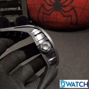 ĐỒNG HỒ NAM RICHARD MILLE RM030 MÀU ĐEN GIẢ CARBON FAKE 11 43X50MM 2 ĐỒNG HỒ NAM RICHARD MILLE RM030 MÀU ĐEN GIẢ CARBON FAKE 11 43X50MM