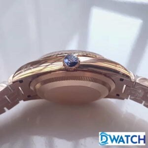 ĐỒNG HỒ NAM ROLEX DAY-DATE MÁY CƠ DÂY KIM LOẠI MÀU HỒNG FAKE CAO CẤP 36MM 3 ĐỒNG HỒ ROLEX DAY-DATE NAM MÁY CƠ DÂY KIM LOẠI MẶT MÀU HỒNG REPLICA 1:1 CAO CẤP 36MM