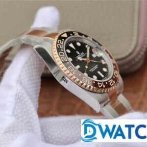 ĐỒNG HỒ NAM ROLEX GMT-MASTER ll MÁY CƠ MÀU DEMI EW FACTORY REP CAO CẤP 40MM 4 ĐỒNG HỒ NAM MÁY CƠ MÀU DEMI ROLEX GMT-MASTER ll EW FACTORY REP 1:1 CAO CẤP 40MM