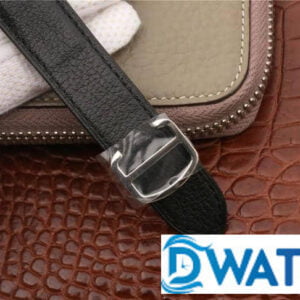 CARTIER TANK REPLICA WATCHES QUARTZ MOVEMENT STAINLESS STEEL LEATHER STRAP 33X27MM 5 ĐỒNG HỒ NỮ CARTIER TANK CỌC SỐ LA MÃ KIM XANH FAKE 11 33X27MM