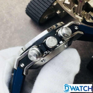 ĐỒNG HỒ NAM HUBLOT BIG BANG ĐÍNH ĐÁ TRẮNG DÂY CAO SU XANH REPLICA 45MM 2 ĐỒNG HỒ NAM HUBLOT BIG BANG ĐÍNH ĐÁ TRẮNG DÂY CAO SU XANH REPLICA 45MM