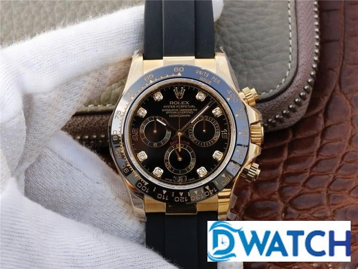 ĐỒNG HỒ CƠ NAM DÂY CAO SU ROLEX DAYTONA CHRONOGRAPH REPLICA 1:1 CAO CẤP 40MM ĐỒNG HỒ CƠ NAM DÂY CAO SU ROLEX DAYTONA CHRONOGRAPH REPLICA 1:1 CAO CẤP 40MM