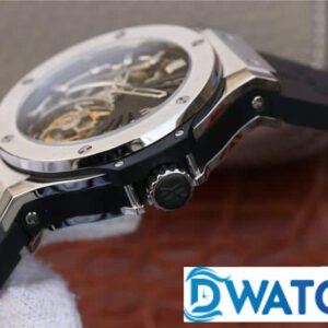 ĐỒNG HỒ NAM HUBLOT BIG BANG LỘ CƠ DÂY CAO SU ĐEN REPLICA 11 44MM 3 ĐỒNG HỒ NAM HUBLOT BIG BANG LỘ CƠ DÂY CAO SU ĐEN REPLICA 11 44MM