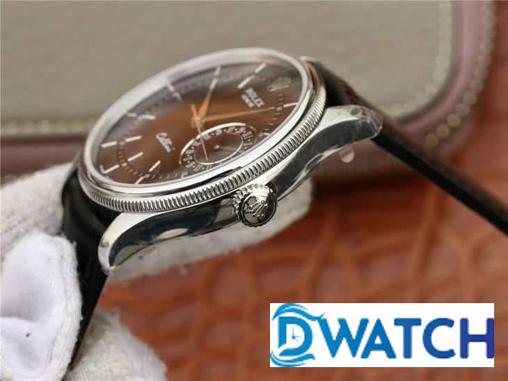ĐỒNG HỒ CƠ NAM DÂY DA MẶT MÀU ĐEN ROLEX CELLINI MKS FACTORY REPLICA 1:1 CAO CẤP 39MM ĐỒNG HỒ CƠ NAM DÂY DA MẶT MÀU ĐEN ROLEX CELLINI MKS FACTORY REPLICA 1:1 CAO CẤP 39MM