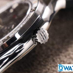 HUBLOT CLASSIC FUSION TOURBILON IMITATION WATCHES RHINESTONE BAGUETTE BEZEL RUBBER STRAP 42MM 4 ĐỒNG HỒ HUBLOT NAM ĐÍNH ĐÁ HUBLOT CLASSIC FUSION TOURBILON