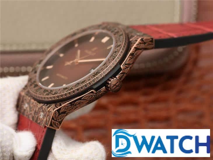 ĐỒNG HỒ NAM HUBLOT CLASSIC FUSION MẶT SỐ KÈM DÂY DA ĐỎ FAKE 11 44MM ĐỒNG HỒ NAM HUBLOT CLASSIC FUSION MẶT SỐ KÈM DÂY DA ĐỎ FAKE 11 44MM