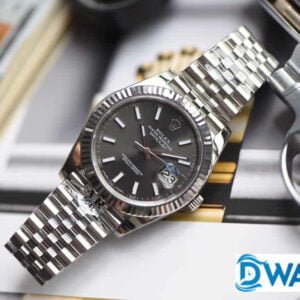 ĐỒNG HỒ NAM ROLEX DATEJUST DÂY KIM LOẠI MẶT MÀU XÁM AR FACTORY REP 1:1 41MM 3 ĐỒNG HỒ CƠ NAM DÂY KIM LOẠI MẶT MÀU XÁM ROLEX DATEJUST AR FACTORY REP 1:1 CAO CẤP 41MM