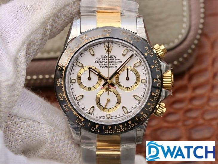 ĐỒNG HỒ NAM ROLEX COSMOGRAPH DAY-TONA 116508 MẶT SỐ TRẮNG REPLICA 11 40MM ĐỒNG HỒ NAM ROLEX COSMOGRAPH DAY-TONA 116508 MẶT SỐ TRẮNG REPLICA 11 40MM