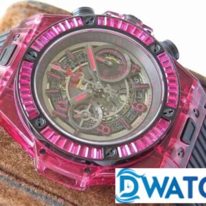 ĐỒNG HỒ NAM HUBLOT BIG BANG MÀU HỒNG CÁ TÍNH REPLICA CAO CẤP 44MM 2 ĐỒNG HỒ NAM HUBLOT BIG BANG MÀU HỒNG CÁ TÍNH REPLICA CAO CẤP 44MM