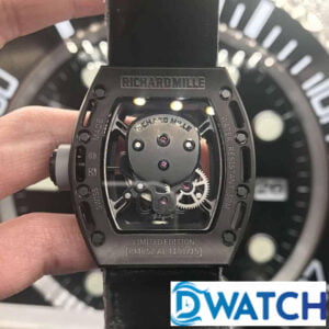 ĐỒNG HỒ NAM RICHARD MILLE RM052-01 ĐẦU LÂU 2 KIM FULL BLACK FAKE 43X50MM 5 ĐỒNG HỒ NAM RICHARD MILLE RM052-01 ĐẦU LÂU 2 KIM FULL BLACK FAKE 43X50MM