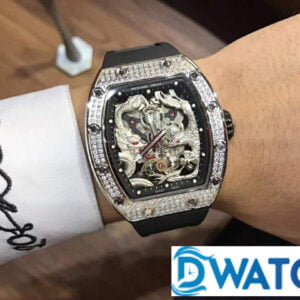 ĐỒNG HỒ NAM RICHARD MILLE RM57-01 RỒNG PHƯỢNG ĐÍNH ĐÁ FAKE 11 43X50MM 6 ĐỒNG HỒ NAM RICHARD MILLE RM57-01 RỒNG PHƯỢNG ĐÍNH ĐÁ FAKE 11 43X50MM