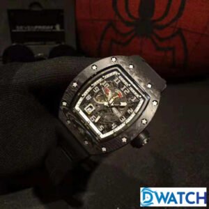 ĐỒNG HỒ NAM RICHARD MILLE RM030 MÀU ĐEN GIẢ CARBON FAKE 11 43X50MM 6 ĐỒNG HỒ NAM RICHARD MILLE RM030 MÀU ĐEN GIẢ CARBON FAKE 11 43X50MM