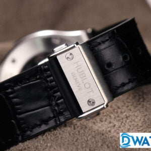 HUBLOT CLASSIC FUSION TOURBILON IMITATION WATCHES RHINESTONE BAGUETTE BEZEL RUBBER STRAP 42MM 5 ĐỒNG HỒ HUBLOT NAM ĐÍNH ĐÁ HUBLOT CLASSIC FUSION TOURBILON