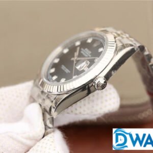 ĐỒNG HỒ NAM ROLEX DATEJUST 126331 MẶT SỐ ĐEN ĐÍNH ĐÁ FAKE CAO CẤP 41MM 2 ĐỒNG HỒ NAM ROLEX DATEJUST 126331 MẶT SỐ ĐEN ĐÍNH ĐÁ GAKE CAO CẤP 41MM