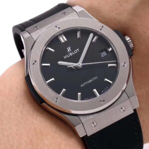 ĐỒNG HỒ HUBLOT CLASSIC FUSION NAM MÁY CƠ MÀU ĐEN WWF FACTORY 45MM 7 ĐỒNG HỒ HUBLOT CLASSIC FUSION NAM MÁY CƠ MÀU ĐEN WWF FACTORY 45MM