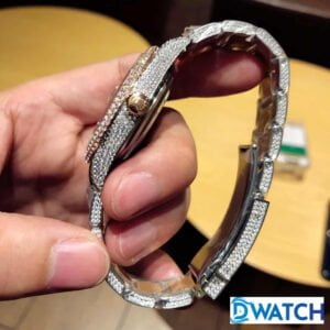 ĐỒNG HỒ NAM ROLEX DATEJUST CƠ ĐÍNH FULL ĐÁ MÀU DEMI CỌC SỐ DẠ QUANG REP 1:1 41MM 3 ĐỒNG HỒ ROLEX DATEJUST CƠ NAM ĐÍNH FULL ĐÁ MÀU DEMI CỌC SỐ DẠ QUANG REP 1:1 CAO CẤP 41MM