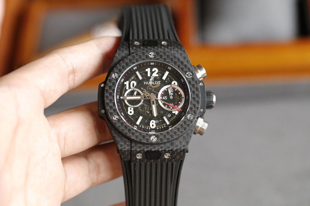ĐỒNG HỒ CƠ NAM 5 KIM DÂY CAO SU HUBLOT BIG BANG UNICO REPLICA 1:1 CAO CẤP 45,5MM ĐỒNG HỒ CƠ NAM 5 KIM DÂY CAO SU HUBLOT BIG BANG UNICO REPLICA 1:1 CAO CẤP 45,5MM