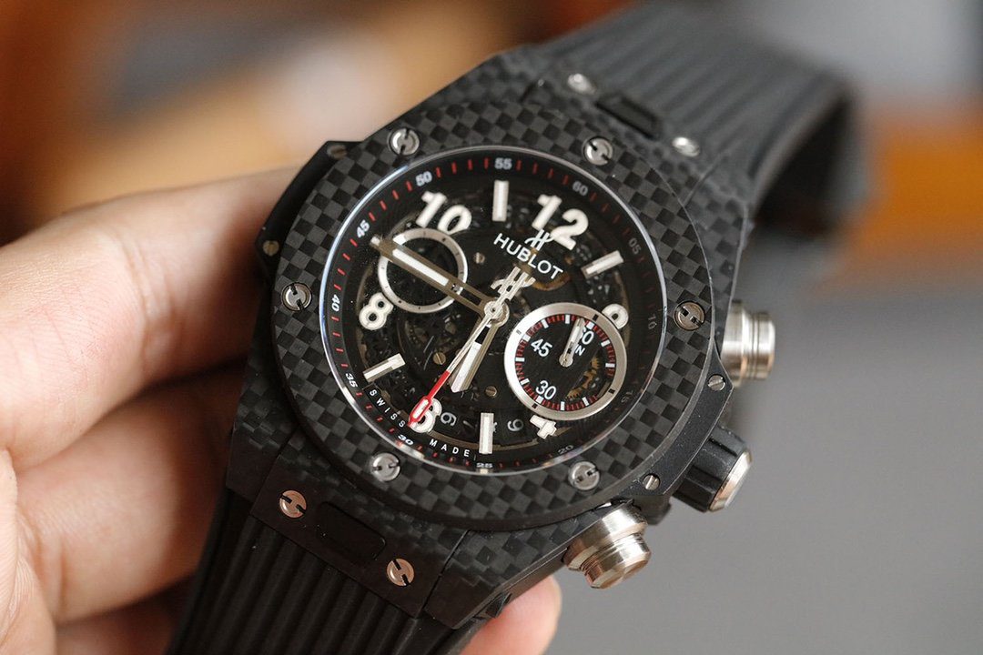 ĐỒNG HỒ CƠ NAM 5 KIM DÂY CAO SU HUBLOT BIG BANG UNICO REPLICA 1:1 CAO CẤP 45,5MM ĐỒNG HỒ CƠ NAM 5 KIM DÂY CAO SU HUBLOT BIG BANG UNICO REPLICA 1:1 CAO CẤP 45,5MM