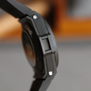 HUBLOT BIG BANG UNICO CHRONOGRAPH IMITATION LUXURY WATCHES CARBON CASE RUBBER STRAP 45,5MM 4 ĐỒNG HỒ CƠ NAM 5 KIM DÂY CAO SU HUBLOT BIG BANG UNICO REPLICA 1:1 CAO CẤP 45,5MM