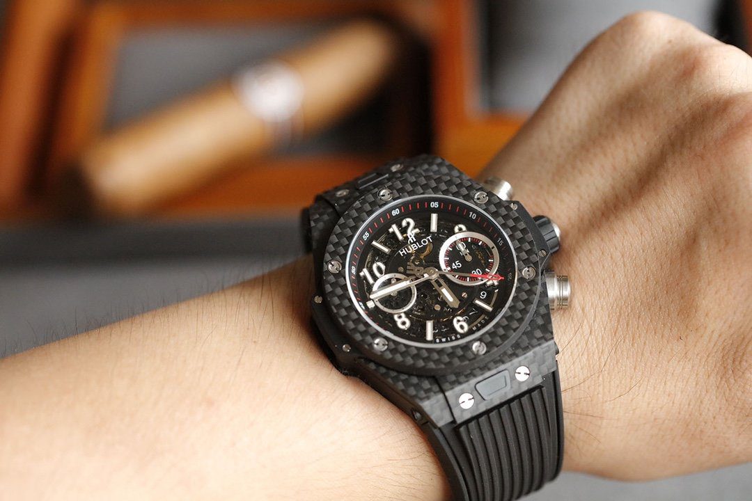 ĐỒNG HỒ CƠ NAM 5 KIM DÂY CAO SU HUBLOT BIG BANG UNICO REPLICA 1:1 CAO CẤP 45,5MM ĐỒNG HỒ CƠ NAM 5 KIM DÂY CAO SU HUBLOT BIG BANG UNICO REPLICA 1:1 CAO CẤP 45,5MM