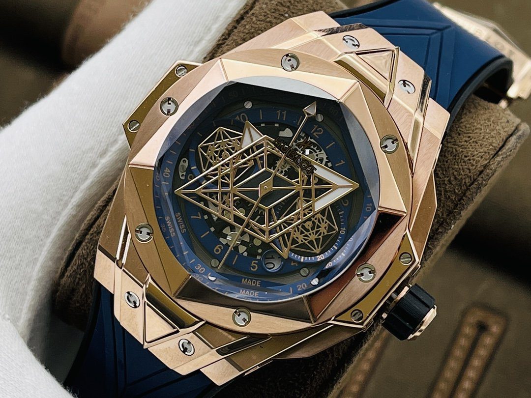 ĐỒNG HỒ NAM MÁY CƠ MÀU XANH HUBLOT BIG BANG SANG BLEU ll CHRONOGRAP REP 1:1 CAO CẤP 45MM ĐỒNG HỒ NAM MÁY CƠ MÀU XANH HUBLOT BIG BANG SANG BLEU ll CHRONOGRAP REP 1:1 CAO CẤP 45MM