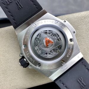 HUBLOT BIG BANG SANG BLEU REPLICA WATCHES BLACK DIAL RHINESTONE CASE HB FACTORY 45MM 7 ĐỒNG HỒ NAM MÁY CƠ ĐÍNH ĐÁ HUBLOT BIG BANG SANG BLEU HB FACTORY REPLICA 1:1 CAO CẤP