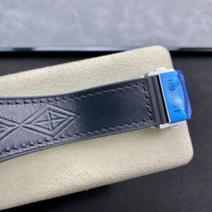 HUBLOT BIG BANG SANG BLEU REPLICA WATCHES BLACK DIAL RHINESTONE CASE HB FACTORY 45MM 5 ĐỒNG HỒ NAM MÁY CƠ ĐÍNH ĐÁ HUBLOT BIG BANG SANG BLEU HB FACTORY REPLICA 1:1 CAO CẤP