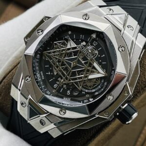 ĐỒNG HỒ HUBLOT BIG BANG SANG BLEU ll CƠ AUTOMATIC REPLICA 1:1 CAO CẤP 45MM 1 ĐỒNG HỒ HUBLOT BIG BANG SANG BLEU ll CƠ AUTOMATIC REPLICA 1:1 CAO CẤP 45MM