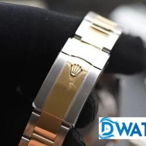 ĐỒNG HỒ NAM ROLEX DATEJUST DÂY KIM LOẠI MÀU DEMI AR FACTORY REPLICA CAO CẤP 41MM 4 ĐỒNG HỒ CƠ NAM DÂY KIM LOẠI MÀU DEMI ROLEX DATEJUST AR FACTORY REP 1:1 CAO CẤP 41MM