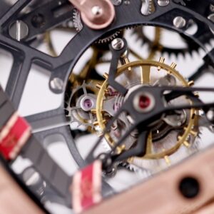 HUBLOT SPIRIT OF BIG BANG TOURBILON KING GOLD IMITATION WATCHES RED HOURS ROSE GOLD PLATE 45MM 3 ĐỒNG HỒ HUBLOT SPIRIT OF BIG BANG TOURBILON KING GOLD REP 1:1 CAO CẤP 45MM